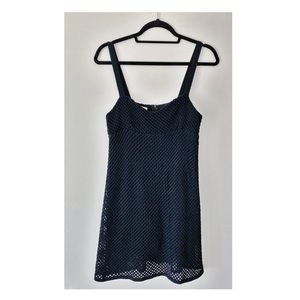 Costume National black mini dress (body suit) Sz S